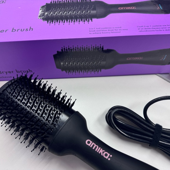 Amika hair blow dry brush hair styling tool - Main Image